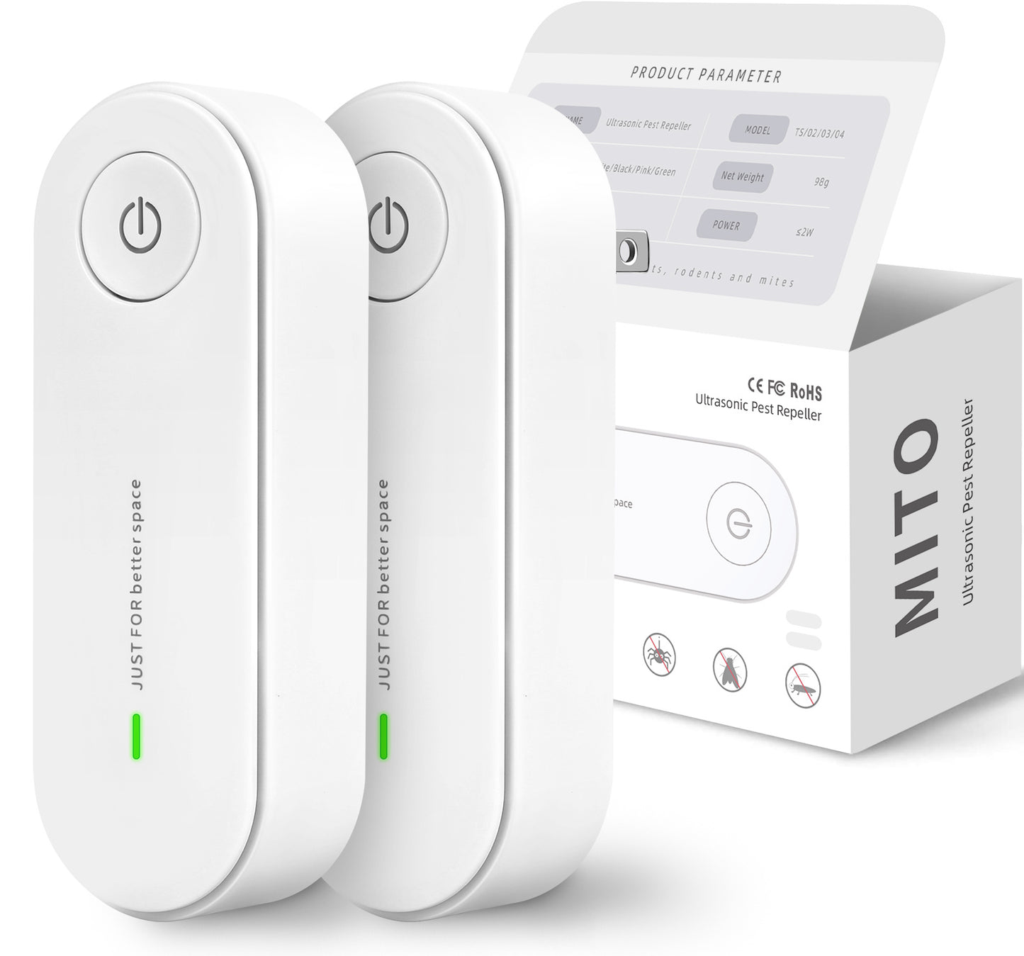 Smart Ultrasonic Pest Repeller – Eco-Friendly Indoor Solution