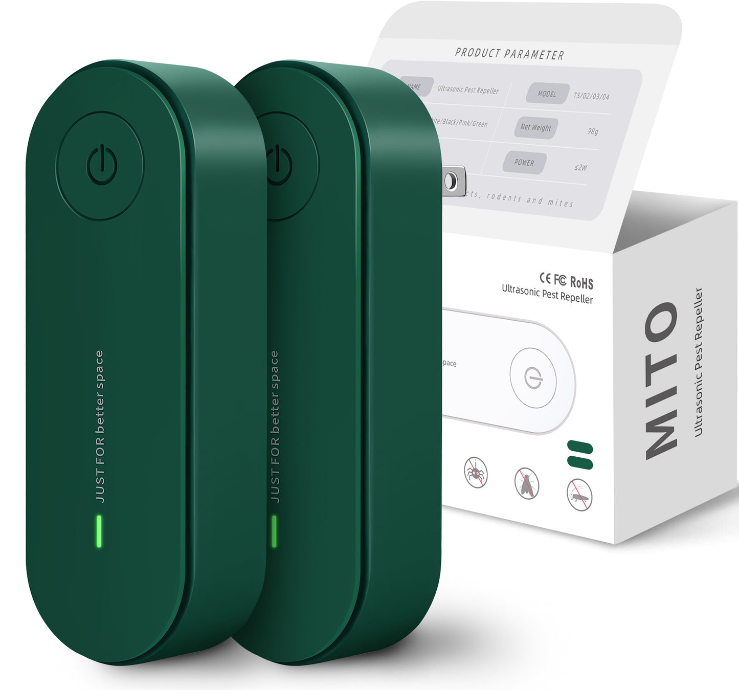 Smart Ultrasonic Pest Repeller – Eco-Friendly Indoor Solution