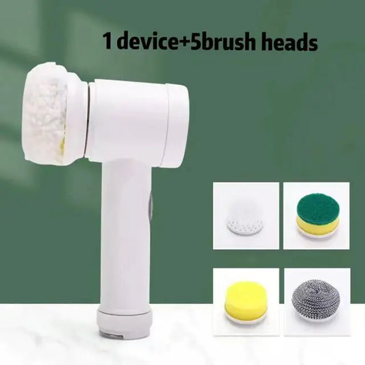 Cordless 5-in-1 Electric Cleaning Brush